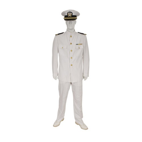 U.S. Navy Officers Dress White Uniform